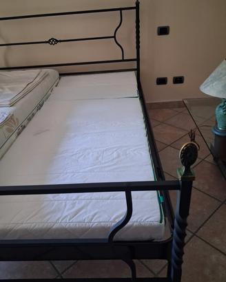 letto in ferro battuto
