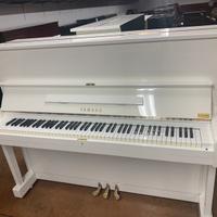 YAMAHA U1-PIANOFORTE YAMAHA U1 BIANCO "RIGENERATO"