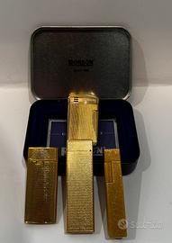 Lotto 4 Accendini Vintage placcati oro