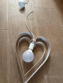 lampadario cuore