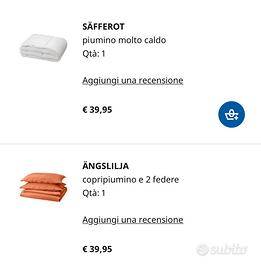 PIUMONE MOLTO CALDO IKEA