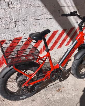 bicicletta elettrica lombardo aurelia fat bi