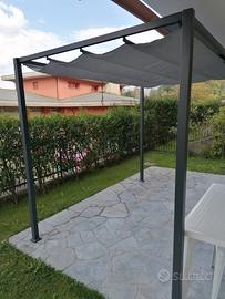 Pergola da giardino - copertura sole
