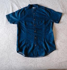 Camicia blu marino jeans 