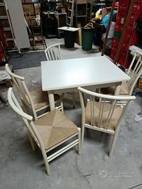 TAVOLO DA CUCINA CON SEDIE