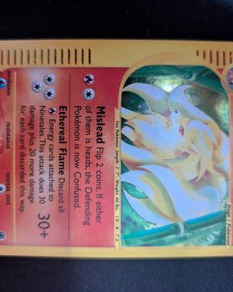 Pokémon TCG Ninetales Holo #21/165 NM 