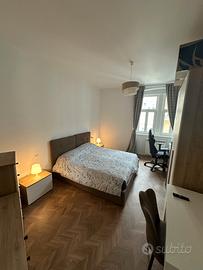 Spaziosa stanza singola primo ingresso