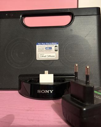 Speaker dock portatile della Sony