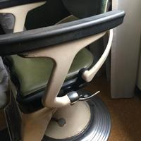 poltrona barbiere vintage