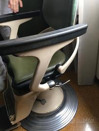 poltrona barbiere vintage