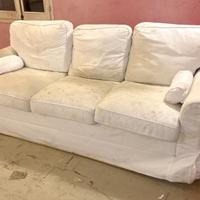 Divano letto 3 posti EKTORP — da pulire