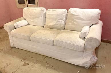 Divano letto 3 posti EKTORP — da pulire