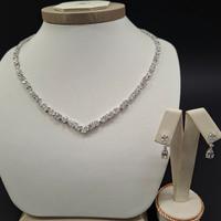 Swarovski 5674306 Set Collana Orecchini ZYQ DD