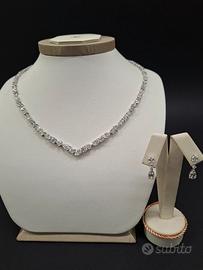Swarovski 5674306 Set Collana Orecchini ZYQ DD