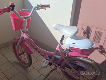 Bici rosa disney principesse 16 pollici