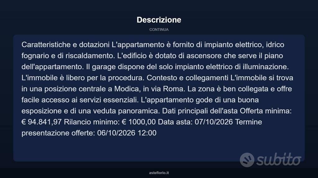 Appartamento – Modica - Vista 4