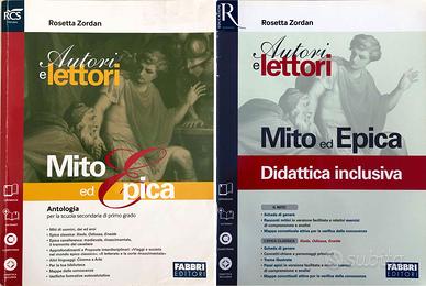 AUTORI E LETTORI. MITO ED EPICA+DIDATTICA INCLUS.