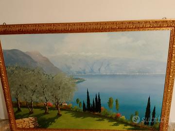 Quadro DeLai vista Lago di Garda 
