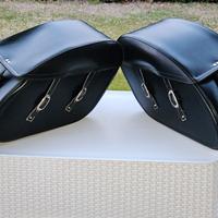 Borse moto in cuoio