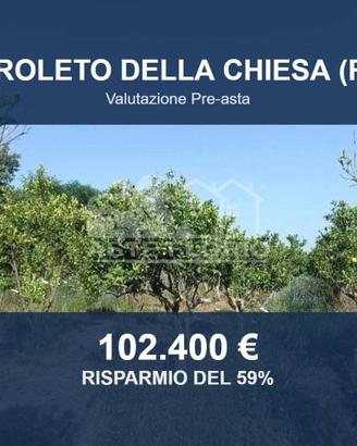 Immobile in asta di 4805 m² a Feroleto della Chies