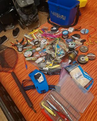 Stock articoli pesca
