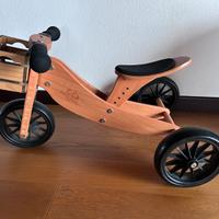 Kinderfeets® Balance Bike  2in1 + cestino