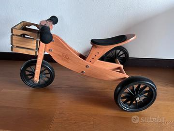 Kinderfeets® Balance Bike  2in1 + cestino