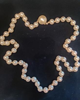 Collana di perle vintage 