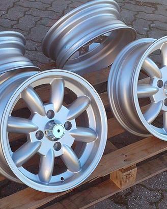 set 4 cerchi Minilite 5.5x14 ET15 4x114 Triumph