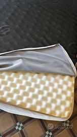 Topper matrimoniale in memory foam sfoderabile