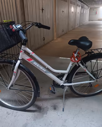 Rush City Bike Bicletta Donna con Cestino