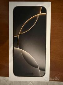 iPhone 16 pro max da 512