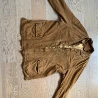 Giacca pelle camoscio