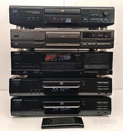 Lettori cd SONY, TECHNICS, AIWA, KENWOOD 