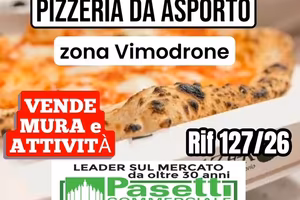 PIZZERIA D'ASPORTO di mq 40 in zona Vimodrone