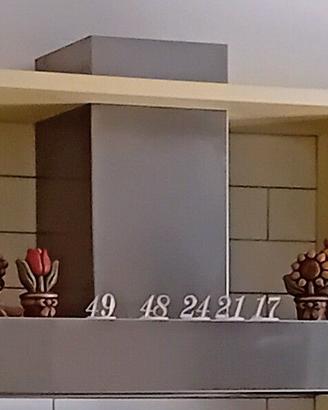 Cappa acciaio inox da 90 cm