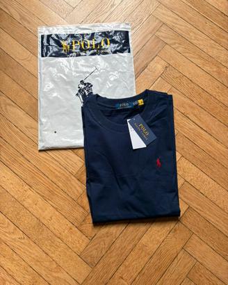Maglia Polo Ralph Lauren NUOVA BLU XL