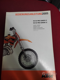 Manuale d'uso ktm 50 sx pro junior lc