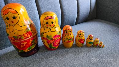 MATRIOSKA RUSSA 8 PEZZI 