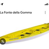 Canoa bic 3 posti