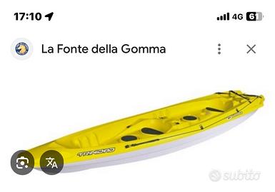 Canoa bic 3 posti