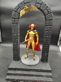 Fantaman con portale e pipistrello, action figure