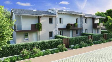 VILLA A SCHIERA CENTRALE A LESIGNANO DE' BAGNI