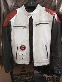 Giacca in pelle Helston vintage tg XL