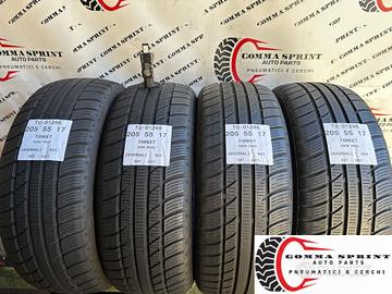 4 PNEUMATICI 205/55 R17 TOMKET INVERNALI