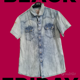 Camicia denim Enos Jeans Wear – maniche corte