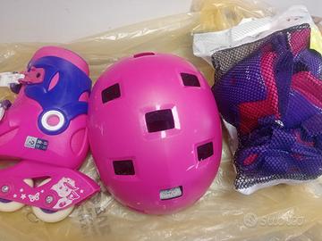 Pattini - roller più protezioni per bambini