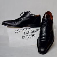 Scarpe in pelle Nera n. 43,5 Made in Italy