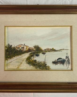 Quadro laguna di Venezia