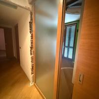 Porta scorrevole 260x98 cin vetro acidato